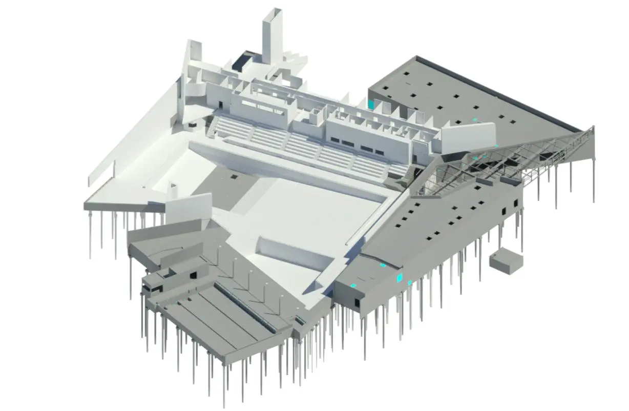 Centre aquatique olympique — vue 1
